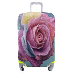 Rose Flower Love Romance Beautiful Luggage Cover (medium) by artworkshop