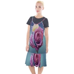 Rose Flower Love Romance Beautiful Camis Fishtail Dress by artworkshop