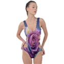 Rose Flower Love Romance Beautiful Side Cut Out Swimsuit View1