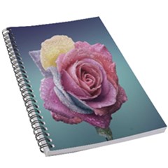 Rose Flower Love Romance Beautiful 5 5  X 8 5  Notebook by artworkshop