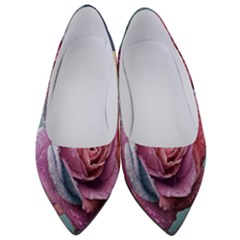 Rose Flower Love Romance Beautiful Women s Low Heels by artworkshop