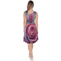 Rose Flower Love Romance Beautiful Knee Length Skater Dress With Pockets View4