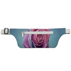 Rose Flower Love Romance Beautiful Active Waist Bag by artworkshop