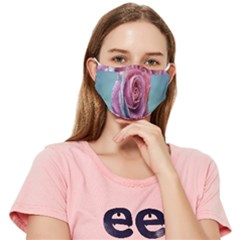 Rose Flower Love Romance Beautiful Fitted Cloth Face Mask (adult) by artworkshop