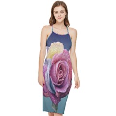 Rose Flower Love Romance Beautiful Bodycon Cross Back Summer Dress by artworkshop