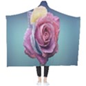 Rose Flower Love Romance Beautiful Wearable Blanket View2