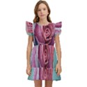 Rose Flower Love Romance Beautiful Kids  Winged Sleeve Dress View1