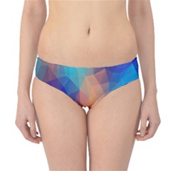 Triangles Polygon Color Hipster Bikini Bottoms by artworkshop