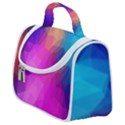 Triangles Polygon Color Satchel Handbag View1