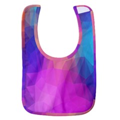 Triangles Polygon Color Baby Bib by artworkshop