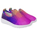 Triangles Polygon Color Kids  Slip On Sneakers View3