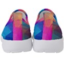 Triangles Polygon Color Kids  Slip On Sneakers View4