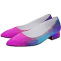 Triangles Polygon Color Women s Low Heels View2