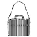 Barcode Pattern MacBook Pro Shoulder Laptop Bag  View2