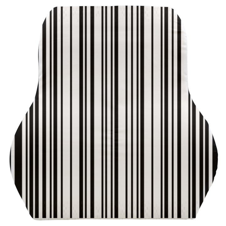 Barcode Pattern Car Seat Back Cushion 