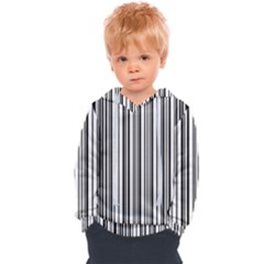 Barcode Pattern Kids  Overhead Hoodie