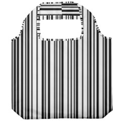 Barcode Pattern Foldable Grocery Recycle Bag