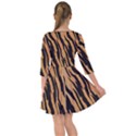 Tiger Animal Print A Completely Seamless Tile Able Background Design Pattern Smock Dress View2