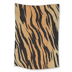 Tiger Animal Print A Completely Seamless Tile Able Background Design Pattern Large Tapestry