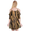 Tiger Animal Print A Completely Seamless Tile Able Background Design Pattern Cutout Spaghetti Strap Chiffon Dress View2