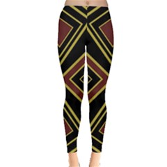 Abstract Pattern Geometric Backgrounds  Leggings  by Eskimos