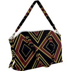 Abstract Pattern Geometric Backgrounds  Canvas Crossbody Bag by Eskimos