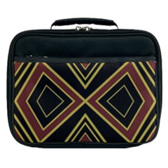 Abstract Pattern Geometric Backgrounds  Lunch Bag by Eskimos