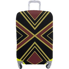 Abstract Pattern Geometric Backgrounds  Luggage Cover (large) by Eskimos