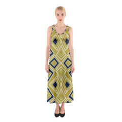 Abstract Pattern Geometric Backgrounds   Sleeveless Maxi Dress by Eskimos