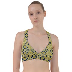 Abstract Pattern Geometric Backgrounds   Sweetheart Sports Bra by Eskimos