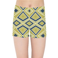 Abstract Pattern Geometric Backgrounds   Kids  Sports Shorts by Eskimos