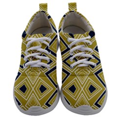 Abstract Pattern Geometric Backgrounds   Mens Athletic Shoes by Eskimos