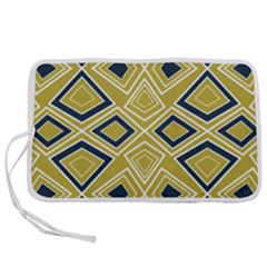 Abstract Pattern Geometric Backgrounds   Pen Storage Case (s) by Eskimos