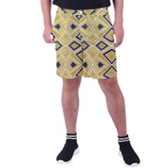 Abstract Pattern Geometric Backgrounds   Men s Pocket Shorts