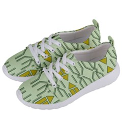 Abstract Pattern Geometric Backgrounds Women s Lightweight Sports Shoes by Eskimos