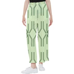 Abstract Pattern Geometric Backgrounds Women s Pants  by Eskimos