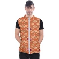 Abstract Pattern Geometric Backgrounds  Men s Puffer Vest by Eskimos