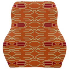 Abstract Pattern Geometric Backgrounds  Car Seat Velour Cushion  by Eskimos