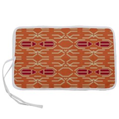 Abstract Pattern Geometric Backgrounds  Pen Storage Case (l) by Eskimos