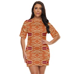 Abstract Pattern Geometric Backgrounds  Just Threw It On Dress by Eskimos