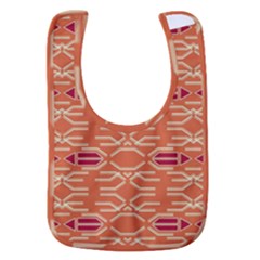 Abstract Pattern Geometric Backgrounds  Baby Bib by Eskimos