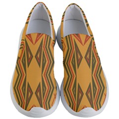 Abstract Pattern Geometric Backgrounds  Women s Lightweight Slip Ons