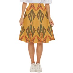 Abstract Pattern Geometric Backgrounds  Classic Short Skirt by Eskimos