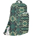 Abstract pattern geometric backgrounds Double Compartment Backpack View2