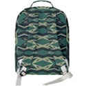 Abstract pattern geometric backgrounds Double Compartment Backpack View3