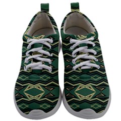 Abstract Pattern Geometric Backgrounds Mens Athletic Shoes by Eskimos