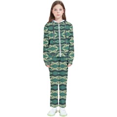 Abstract Pattern Geometric Backgrounds Kids  Tracksuit by Eskimos