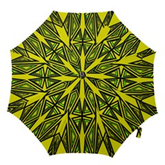 Abstract Pattern Geometric Backgrounds Hook Handle Umbrellas (medium) by Eskimos