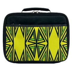 Abstract Pattern Geometric Backgrounds Lunch Bag by Eskimos