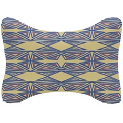 Abstract Pattern Geometric Backgrounds  Seat Head Rest Cushion by Eskimos